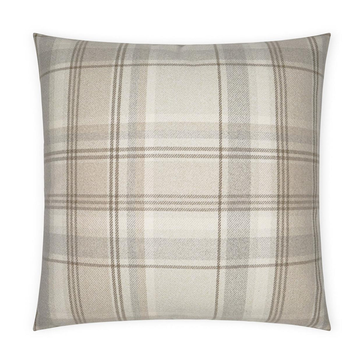 D.V. Kap Home Tartan Buff 24" x 24" Pillow Cover