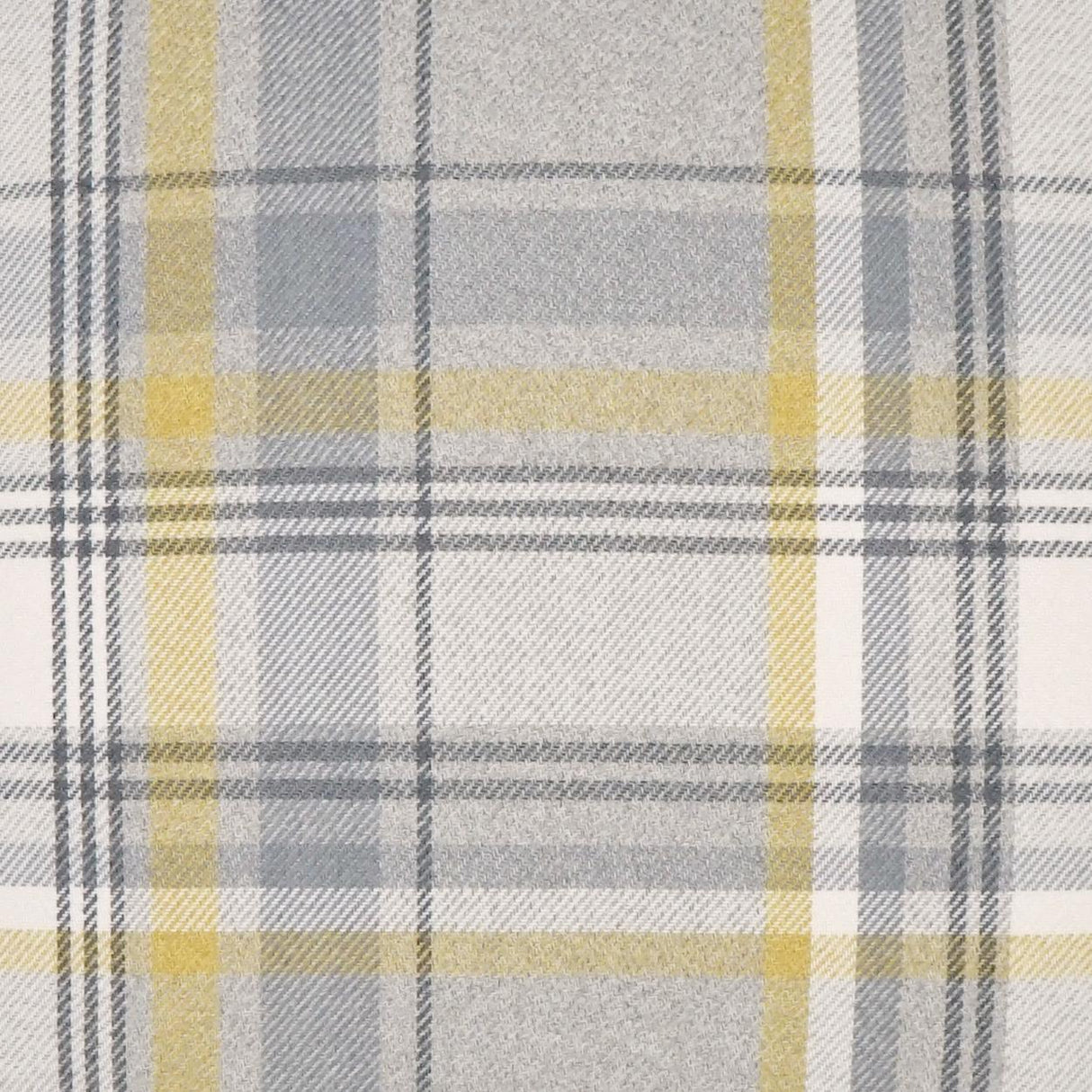 D.V. Kap Home Tartan Charcoal  Fabric