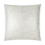 D.V. Kap Home Pitone Ivory 24" x 24" Pillow Cover