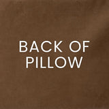 D.V. Kap Home Montreux Espresso 24" x 24" Pillow Cover
