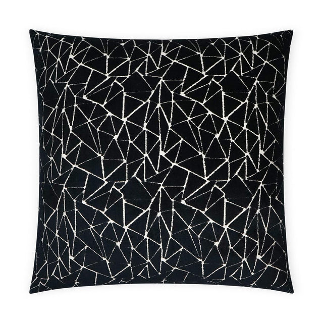 D.V. Kap Home Finale Black 24" x 24" Pillow Cover