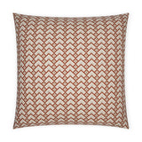 D.V. Kap Home Brookland Paprika 24" x 24" Pillow Cover