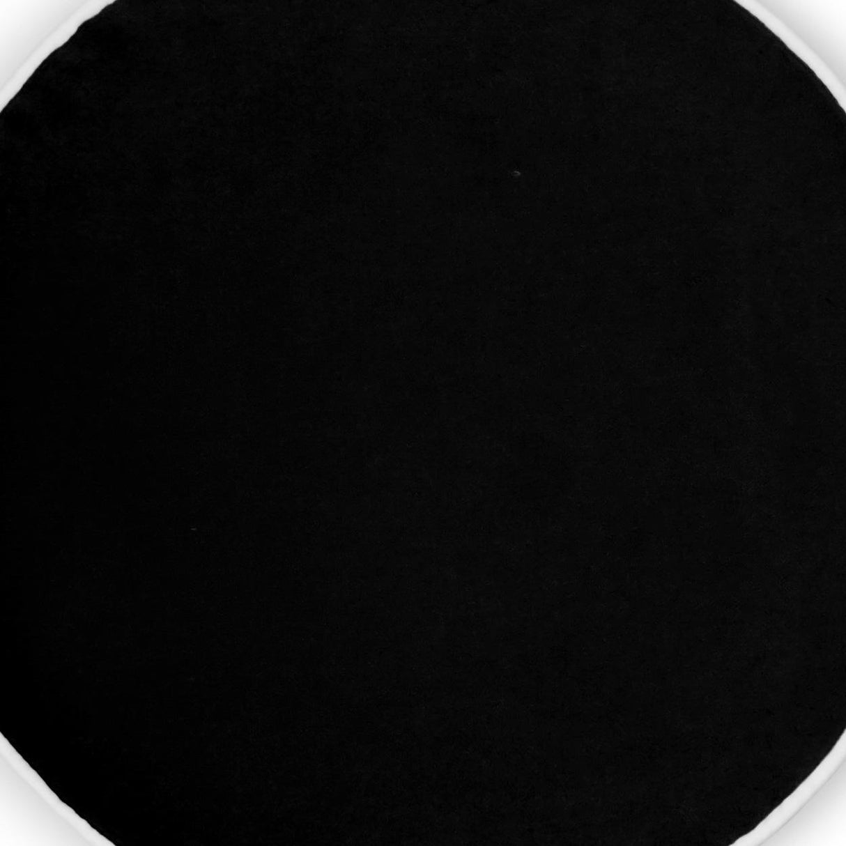 D.V. Kap Home Posh Circle Black 18" x 18" Pillow Cover