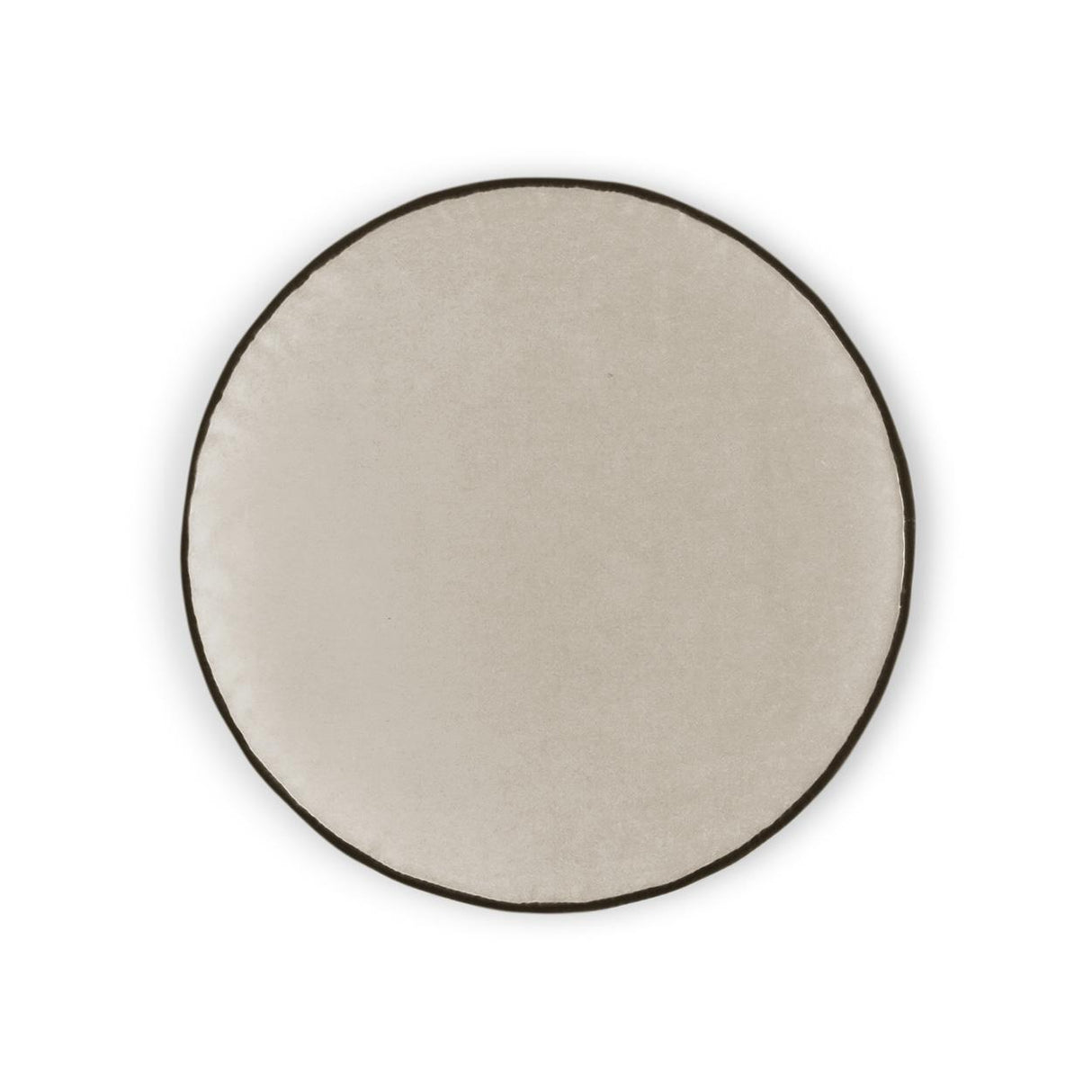 D.V. Kap Home Posh Circle Ivory 18" x 18" Pillow Cover