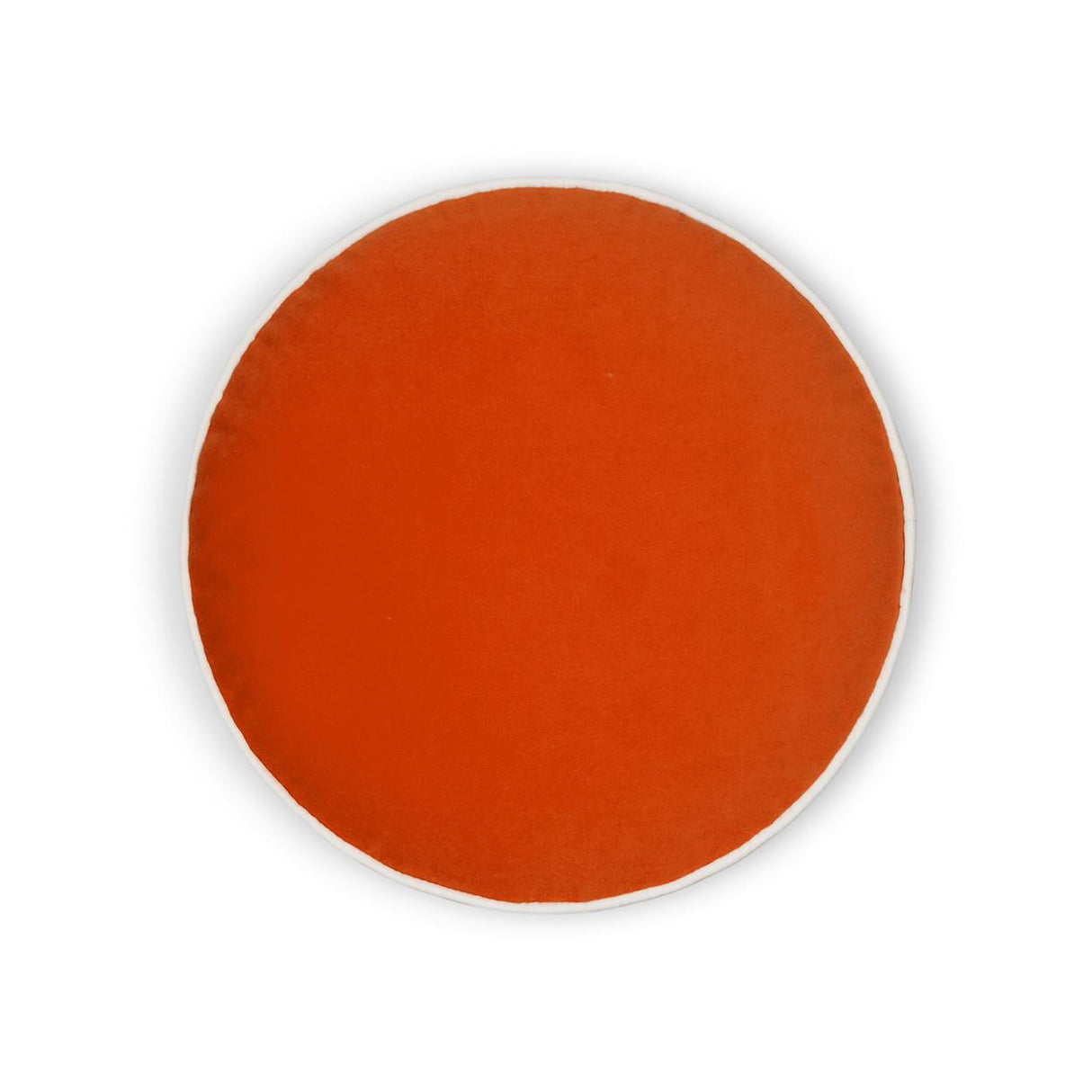 D.V. Kap Home Posh Circle Orange 18" x 18" Pillow Cover