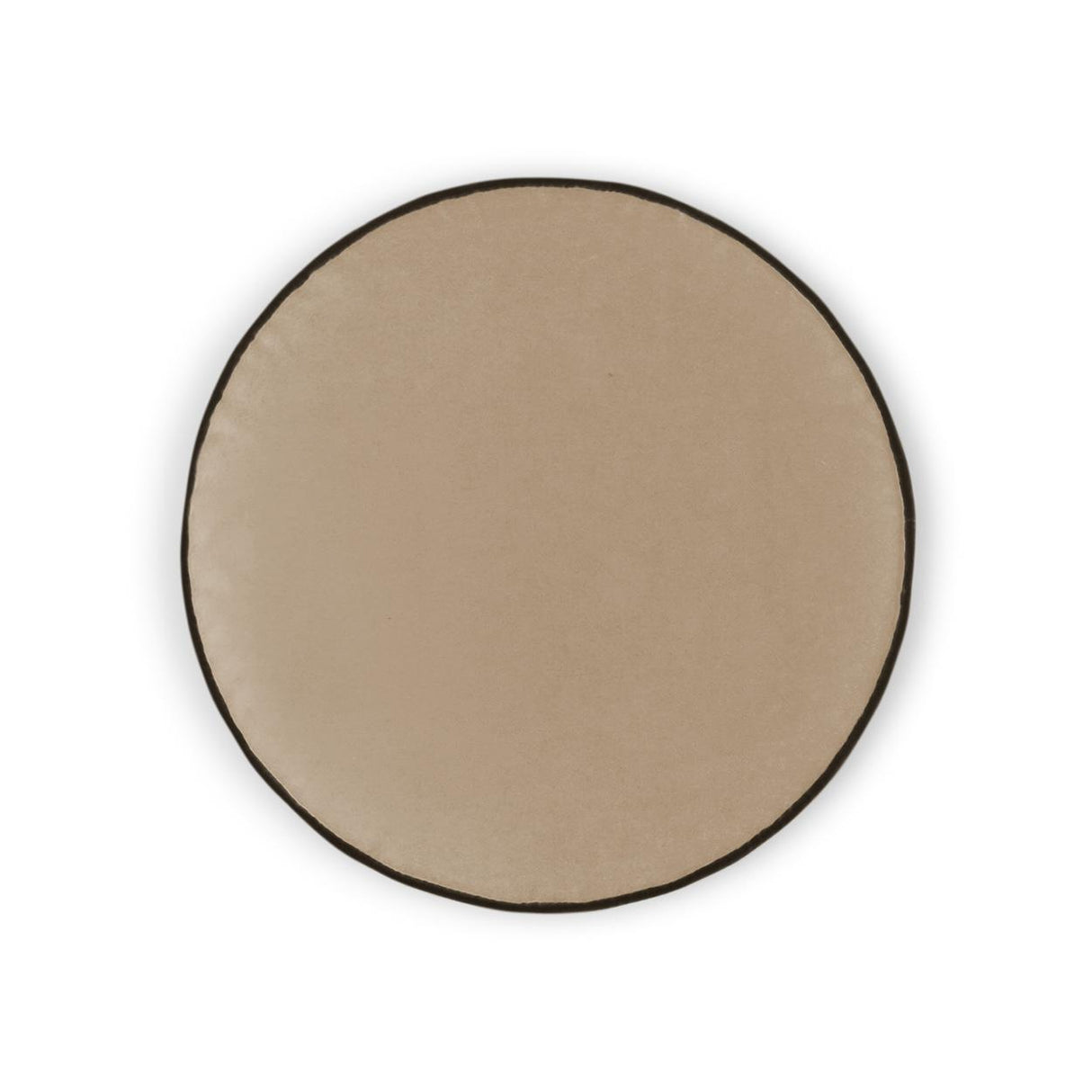 D.V. Kap Home Posh Circle Latte 18" x 18" Pillow Cover