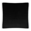 D.V. Kap Home Posh Box Black 22" x 22" Pillow Cover
