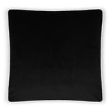 D.V. Kap Home Posh Box Black 22" x 22" Pillow Cover