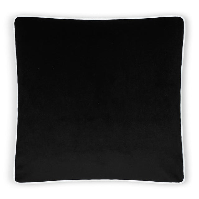 D.V. Kap Home Posh Box Black 22" x 22" Pillow Cover