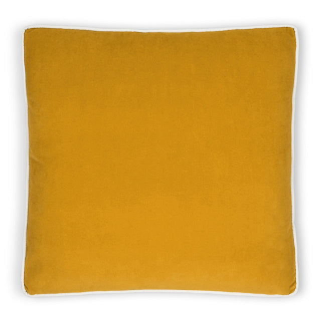 D.V. Kap Home Posh Box Mustard 22" x 22" Pillow Cover