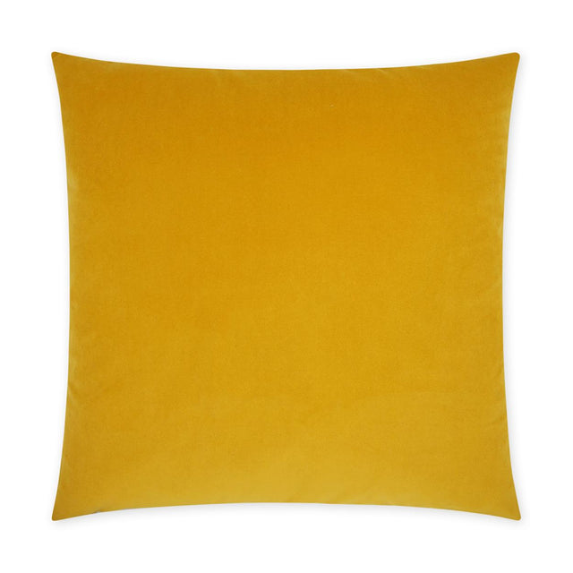 D.V. Kap Home Posh Duo Mustard 24" x 24" Pillow Cover