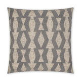 D.V. Kap Home Bold Appeal Ash 24" x 24" Pillow Cover