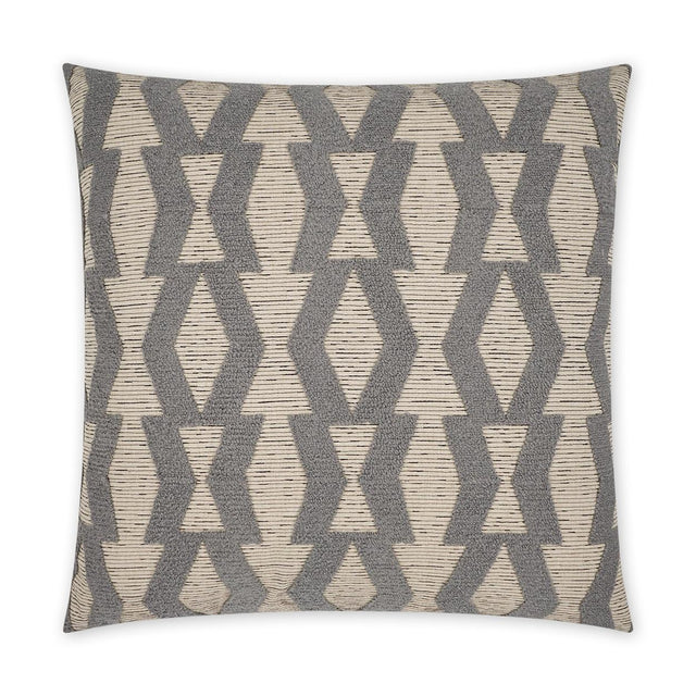 D.V. Kap Home Bold Appeal Ash 24" x 24" Pillow Cover
