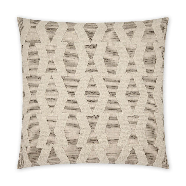 D.V. Kap Home Bold Appeal Cream 24" x 24" Pillow Cover