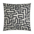 D.V. Kap Home Giotto Black 24" x 24" Pillow Cover