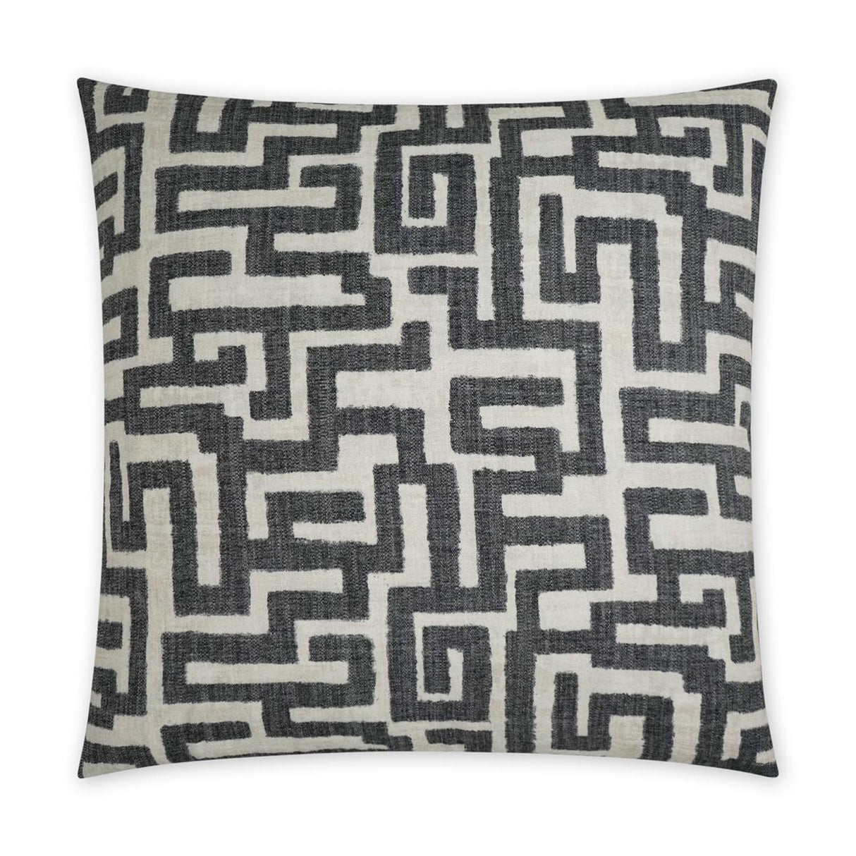 D.V. Kap Home Giotto Black 24" x 24" Pillow Cover