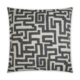 D.V. Kap Home Giotto Black 24" x 24" Pillow Cover