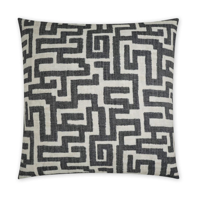D.V. Kap Home Giotto Black 24" x 24" Pillow Cover