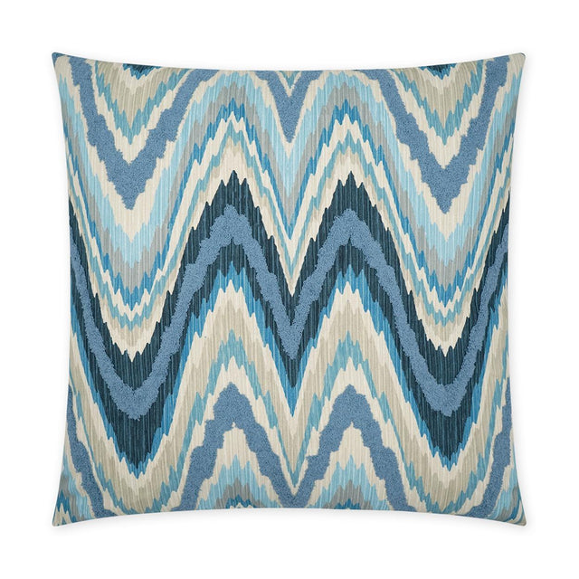 D.V. Kap Home Artisanship Blue 24" x 24" Pillow Cover