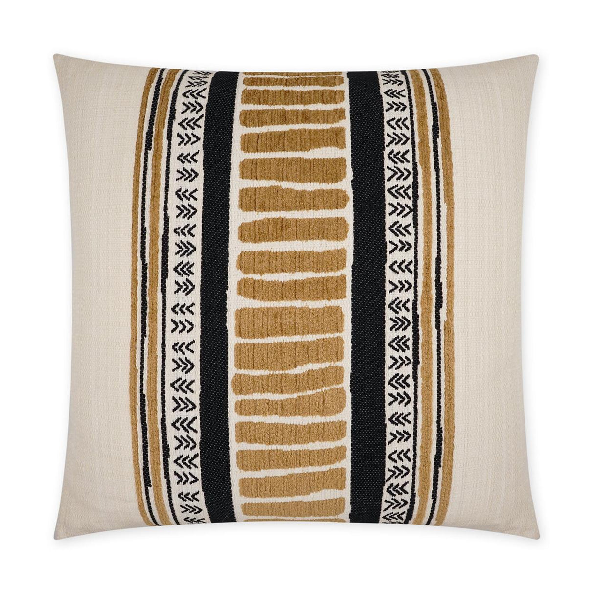 D.V. Kap Home Cholula Black 24" x 24" Pillow Cover