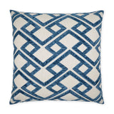 D.V. Kap Home Accolade Blue 24" x 24" Pillow Cover