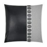 D.V. Kap Home Paros Black 24" x 24" Pillow Cover
