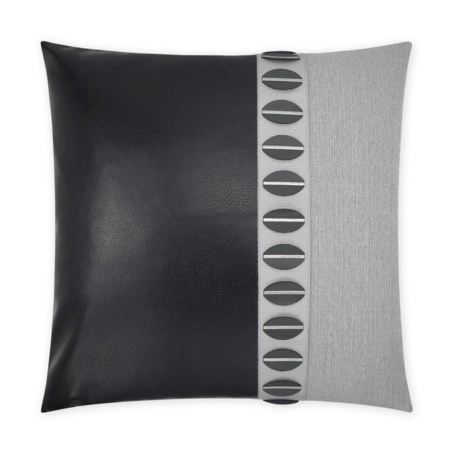 D.V. Kap Home Paros Black 24" x 24" Pillow Cover