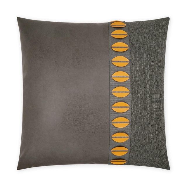 D.V. Kap Home Paros Mustard 24" x 24" Pillow Cover