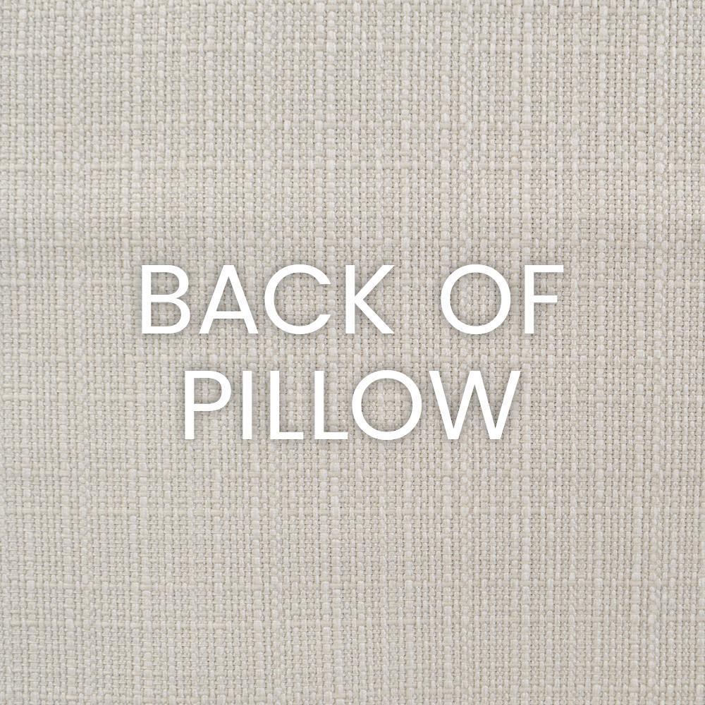 D.V. Kap Home Paros Ivory 24" x 24" Pillow Cover