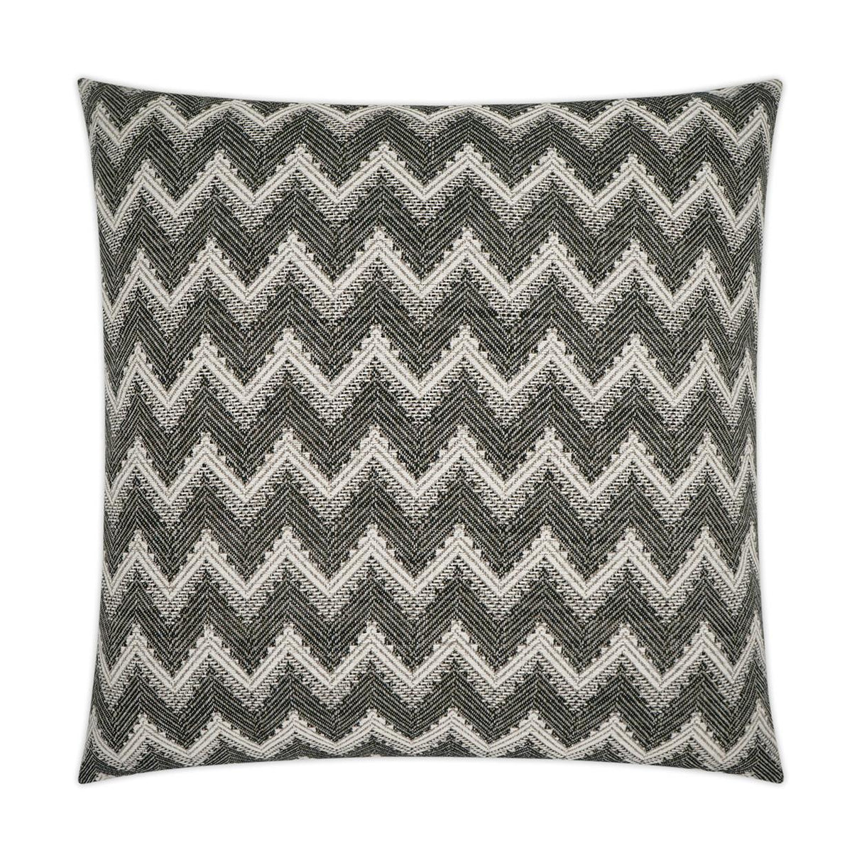 D.V. Kap Home Parquet Charcoal 24" x 24" Pillow Cover