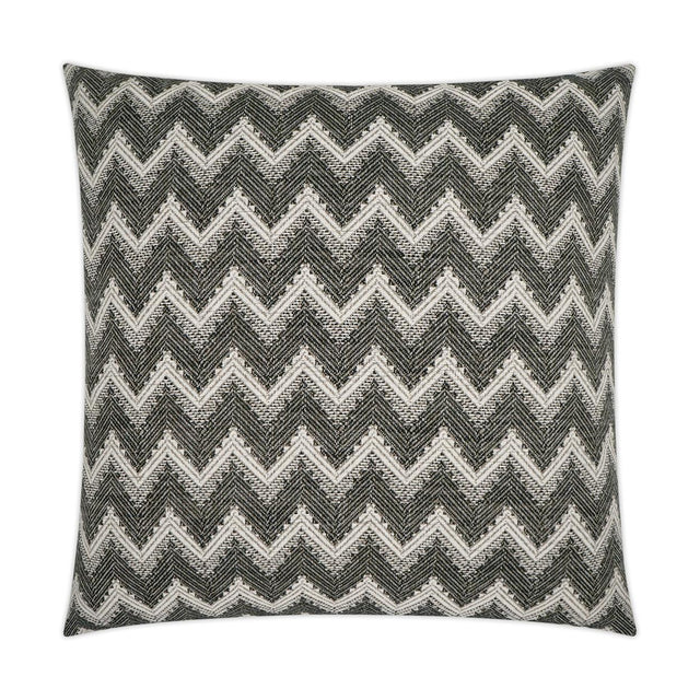 D.V. Kap Home Parquet Charcoal 24" x 24" Pillow Cover
