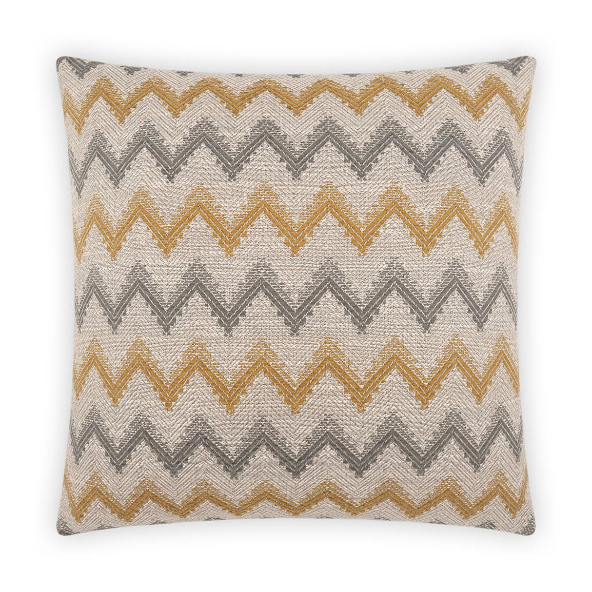 D.V. Kap Home Parquet Gold 24" x 24" Pillow Cover
