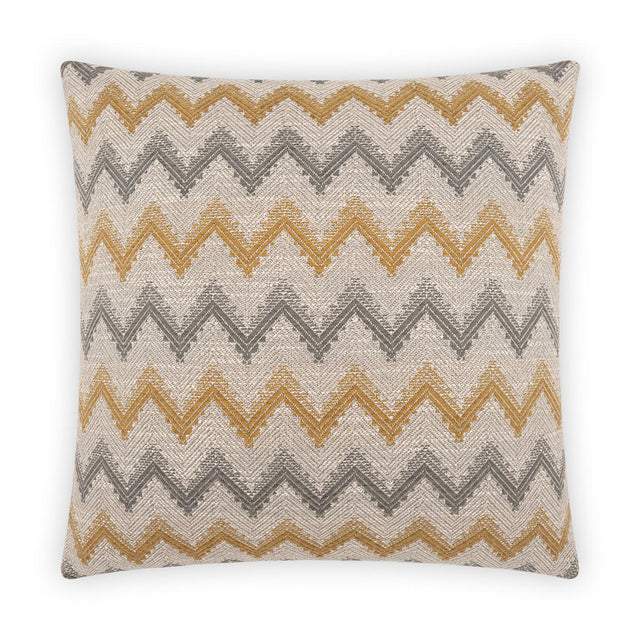 D.V. Kap Home Parquet Gold 24" x 24" Pillow Cover