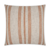 D.V. Kap Home Double Issue Terracotta 24" x 24" Pillow Cover