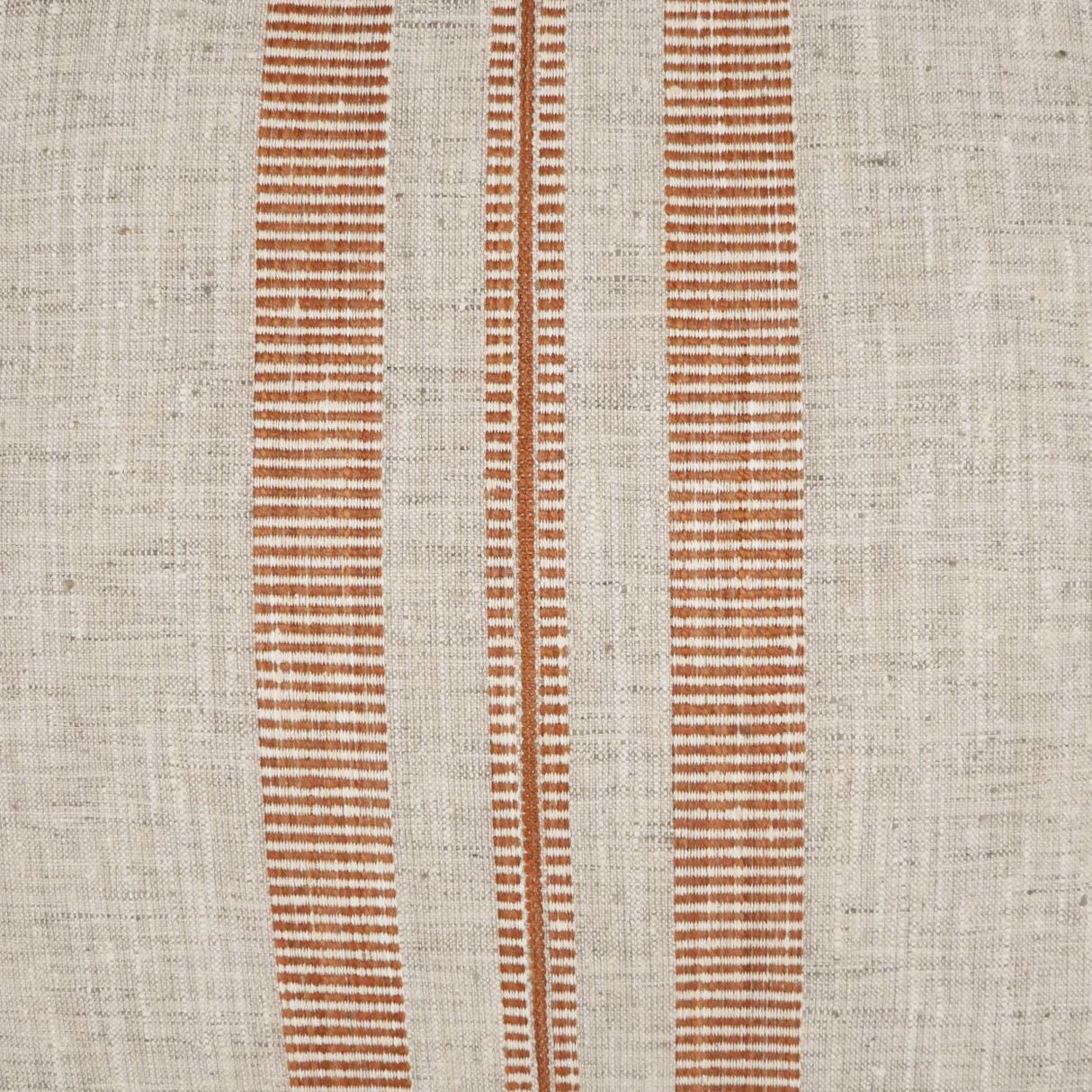 D.V. Kap Home Double Issue Terracotta 24" x 24" Pillow Cover