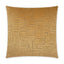 D.V. Kap Home Klint Gold 24" x 24" Pillow Cover