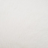 D.V. Kap Home Snow Bunny Faux Fur 24" x 24" Pillow Cover