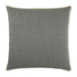 D.V. Kap Home Ashbury Charcoal 24" x 24" Pillow Cover
