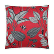 D.V. Kap Home Luzon Red 24" x 24" Pillow Cover