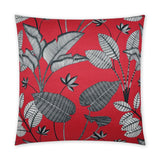 D.V. Kap Home Luzon Red 24" x 24" Pillow Cover
