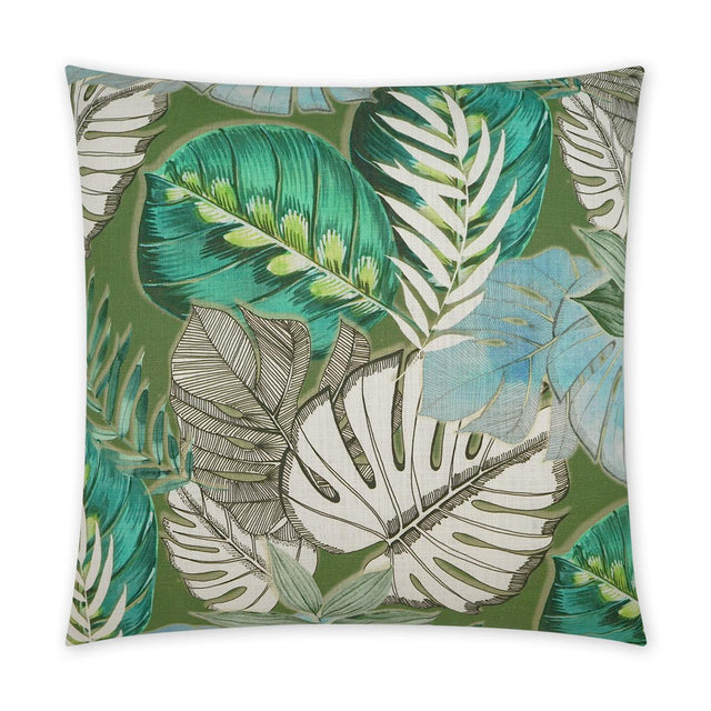 D.V. Kap Home St. Lucia Floral, Beach 24" x 24" Pillow Cover