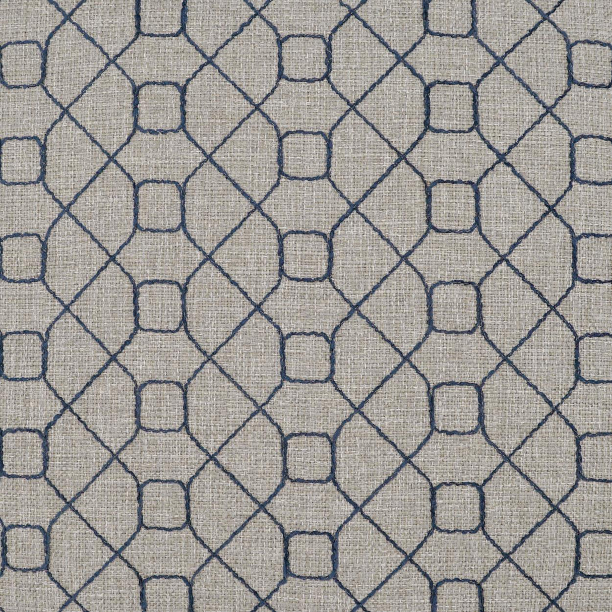 D.V. Kap Home Stornoway Blue  Fabric