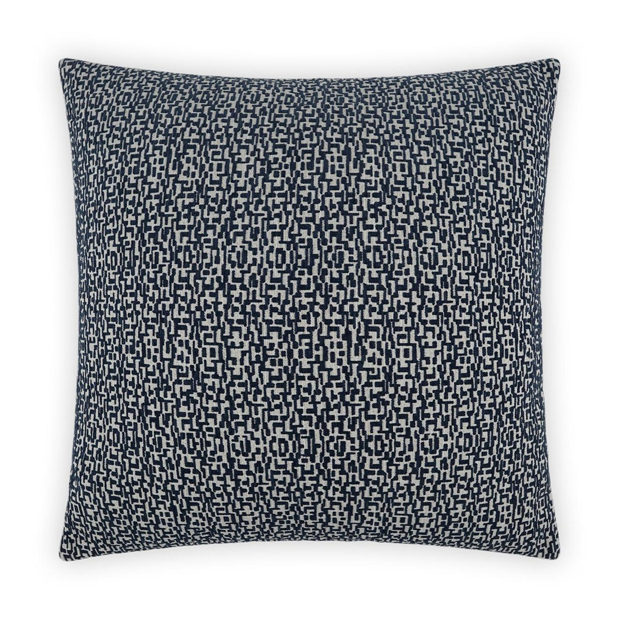 D.V. Kap Home Code Navy 24" x 24" Pillow Cover