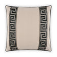 D.V. Kap Home Fontanelle Ebony 24" x 24" Pillow Cover