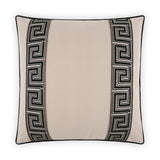 D.V. Kap Home Fontanelle Ebony 24" x 24" Pillow Cover