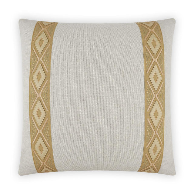 D.V. Kap Home Rochelle Birch 24" x 24" Pillow Cover