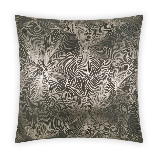 D.V. Kap Home Delhi Grey 24" x 24" Pillow Cover