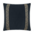 D.V. Kap Home Sloane Black 24" x 24" Pillow Cover