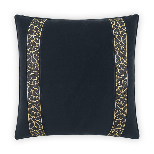 D.V. Kap Home Sloane Black 24" x 24" Pillow Cover