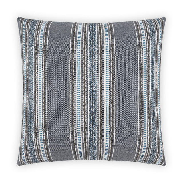 D.V. Kap Home Larsen Indigo 24" x 24" Pillow Cover